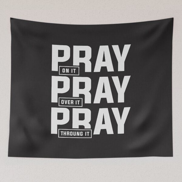 Item preview, Faith-Driven Pray On It Pray Over It Pray Through It Design designed and sold by cidolopez.