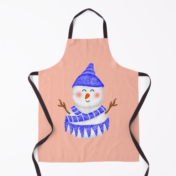 Item preview, Cute Snowman wearing shell hat designed and sold by Onanong2531.