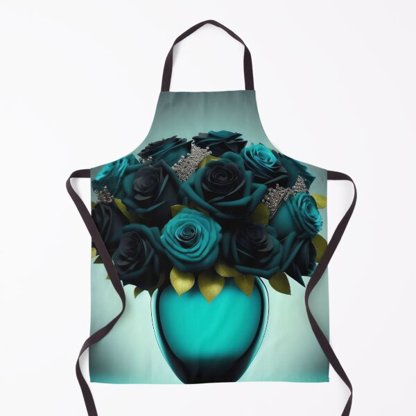 Item preview, Elegant Teal Roses designed and sold by DesignsByPrnces.