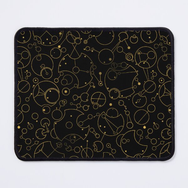 Item preview, Gold Clockwork Repeating Pattern designed and sold by MoasisArt.