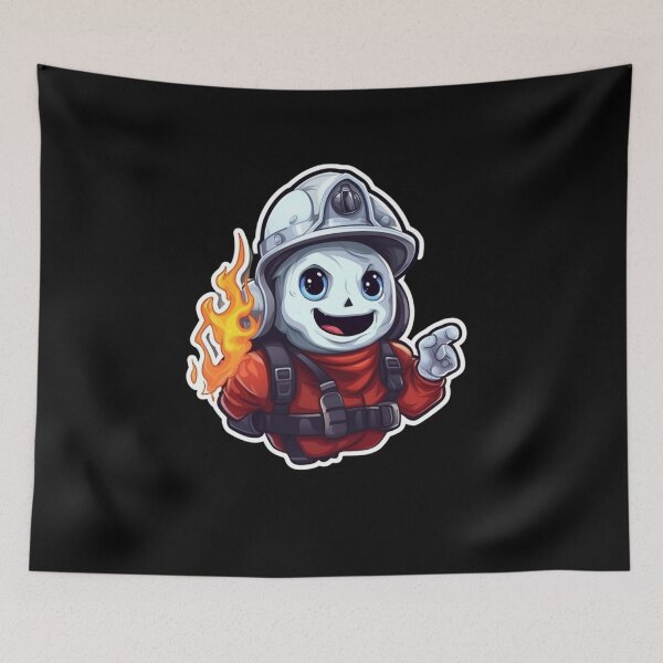 Item preview, Ghost firefighter designed and sold by K-Projects.