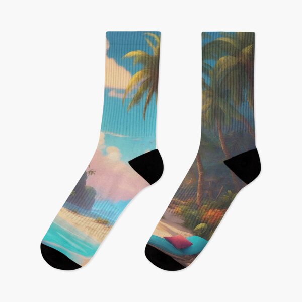 Item preview, Enchanting Tropical Island Beach: Sun, Sand & Serenity designed and sold by The-Library.