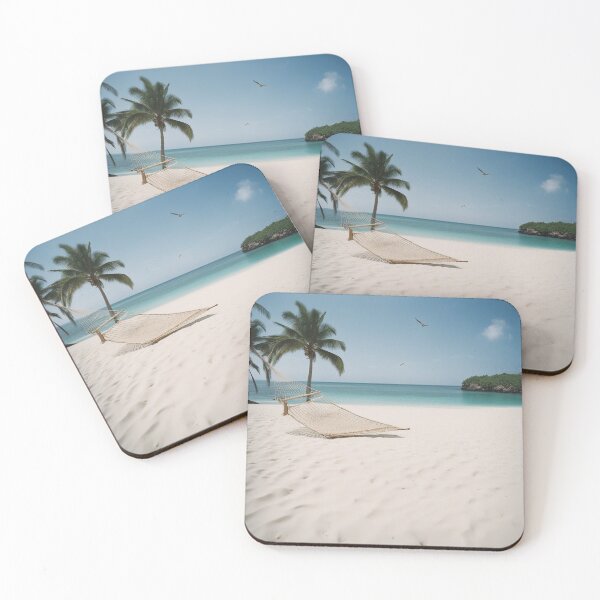 Item preview, tropical island beach designed and sold by The-Library.