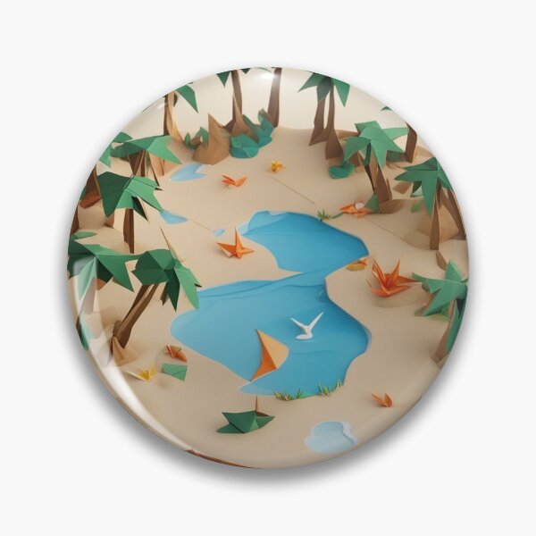 Artikelvorschau, Breathtaking Tropical Island Beach Oasis: Sunlit Sands & Waves entworfen und verkauft von The-Library.