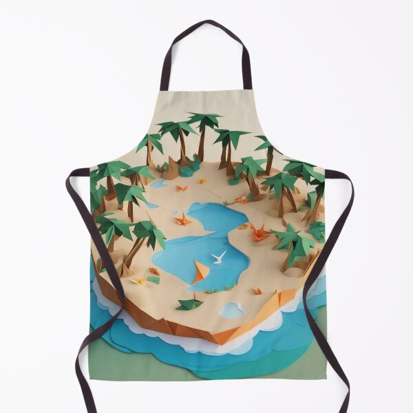 Artikelvorschau, Breathtaking Tropical Island Beach Oasis: Sunlit Sands & Waves entworfen und verkauft von The-Library.