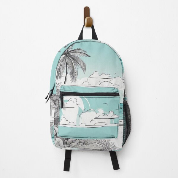 Item preview, Breathtaking Tropical Island Beach Oasis: Sunlit Sands & Waves designed and sold by The-Library.