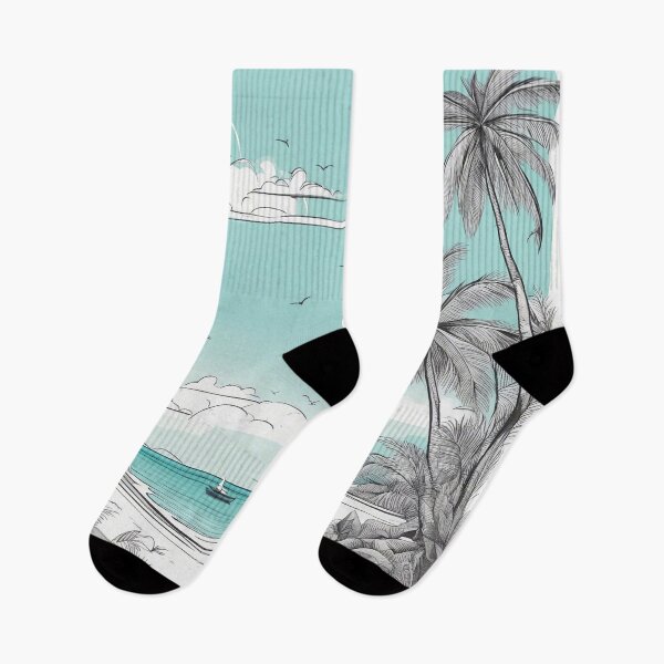 Item preview, Breathtaking Tropical Island Beach Oasis: Sunlit Sands & Waves designed and sold by The-Library.