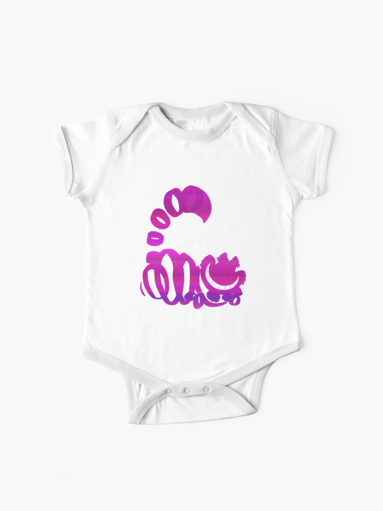 Body Para Bebe Cheshire Cat Ombre Silhouette De Ijsw Redbubble