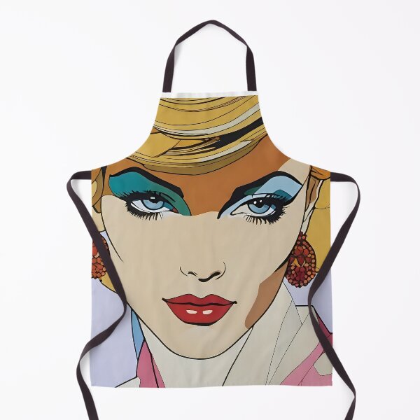 Item preview, Blonde woman, blue eyelids designed and sold by Jonezo.