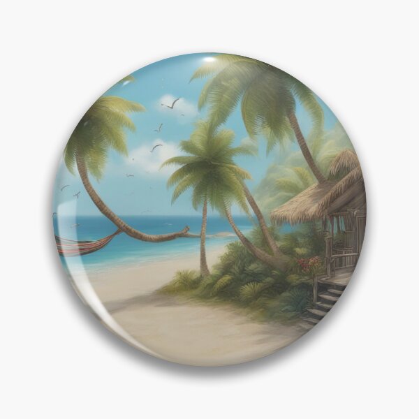 Item preview, Heavenly Tropics: Luminous Island Beach Delight designed and sold by The-Library.