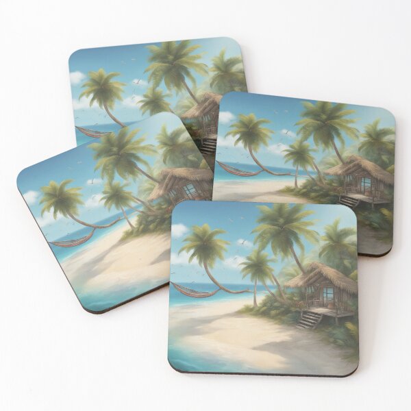Item preview, Heavenly Tropics: Luminous Island Beach Delight designed and sold by The-Library.
