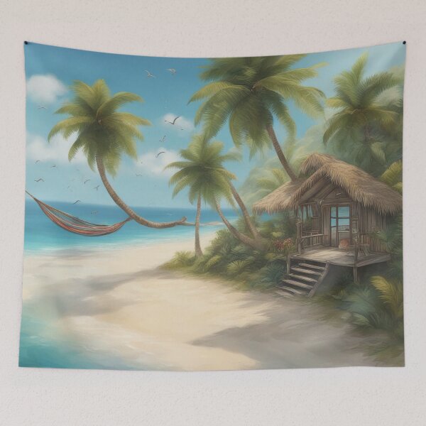 Item preview, Heavenly Tropics: Luminous Island Beach Delight designed and sold by The-Library.