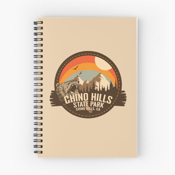 Item preview, Chino Hills State Park California - CA Retro Souvenir Badge designed and sold by mountainfad.