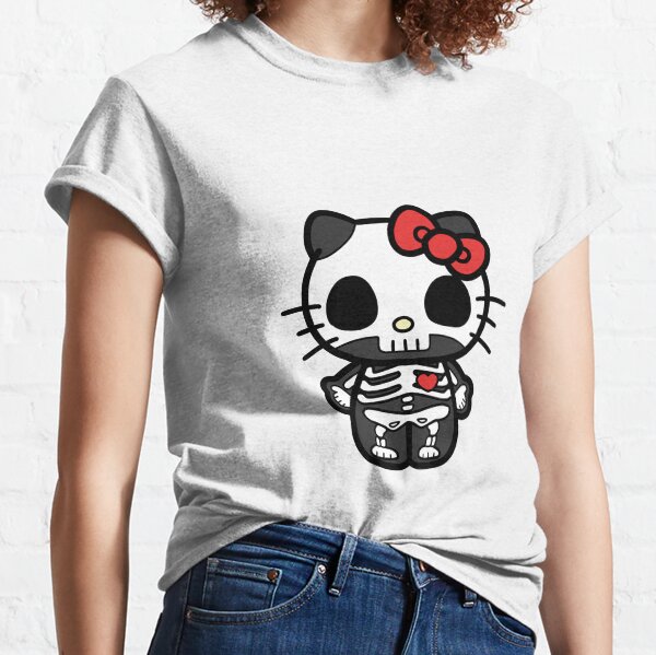  Hello Kitty Nerd Glasses Tee Shirt T-Shirt : Clothing, Shoes &  Jewelry