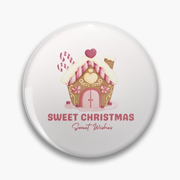 Item preview, Sweet Christmas sweet wishes, Kawaii Pink Gingerbread House designed and sold by Cherrita07.