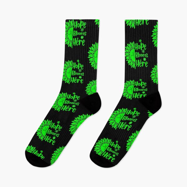Item preview, Hope Booms Here Green Ribbon Lymphoma Awareness Month  designed and sold by SchlossInspire.