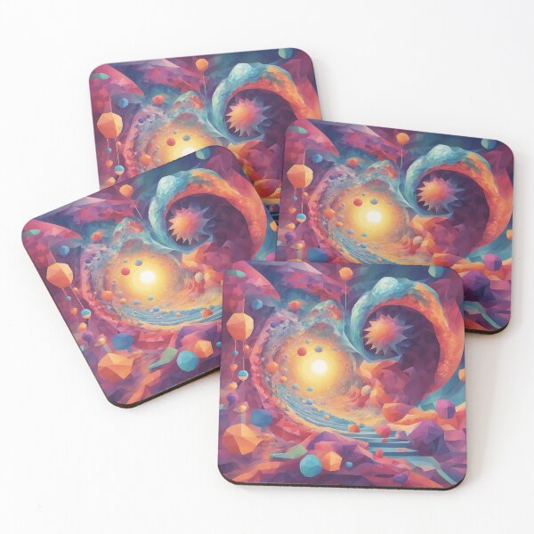 Item preview, Otherworldly Visions: Vibrant Psychedelic Dream Artwork designed and sold by The-Library.