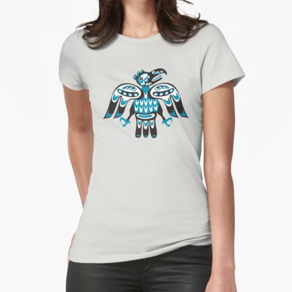 blue bird Fitted T-Shirt