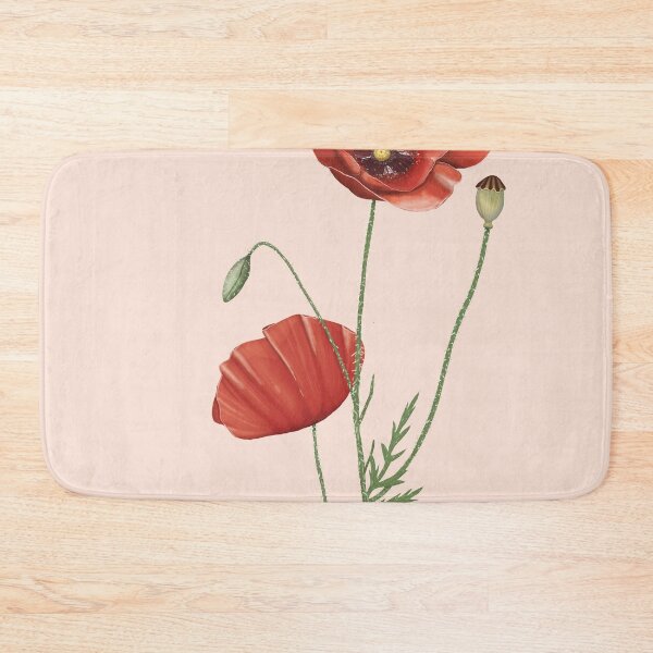 Item preview, Illustration of a Papaver rhoeas designed and sold by kidizajn.