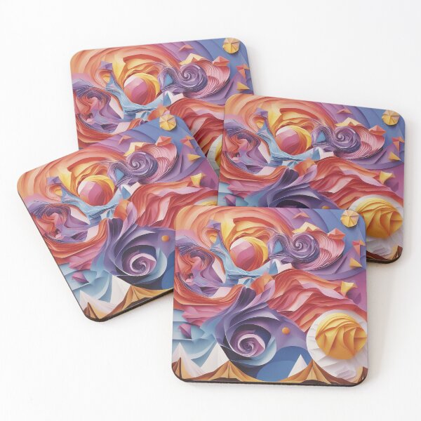 Item preview, Galactic Mirage: Captivating Psychedelic Dream Expression designed and sold by The-Library.