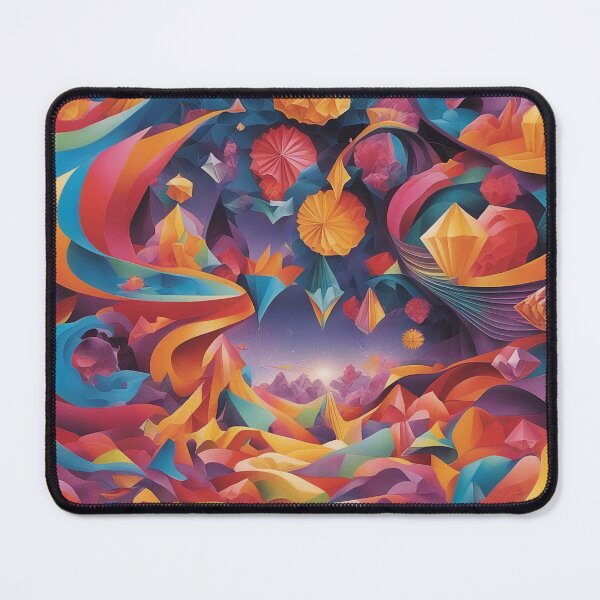 Item preview, Galactic Mirage: Captivating Psychedelic Dream Expression designed and sold by The-Library.
