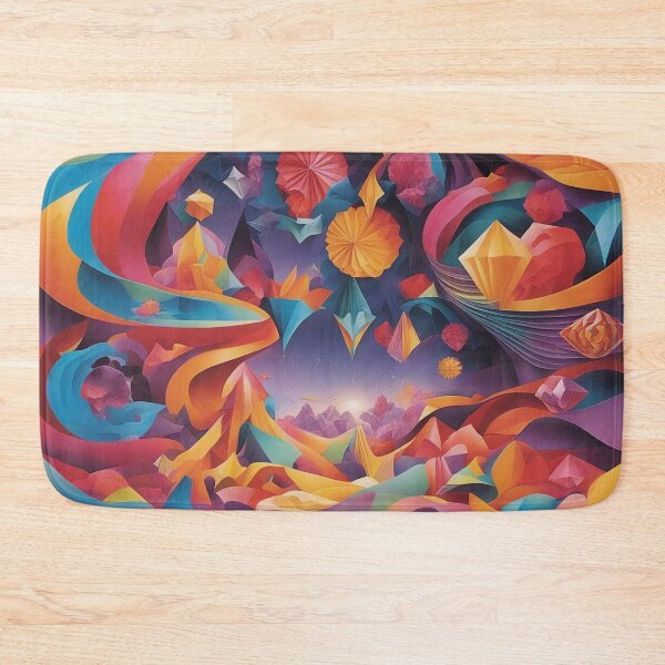 Item preview, Galactic Mirage: Captivating Psychedelic Dream Expression designed and sold by The-Library.