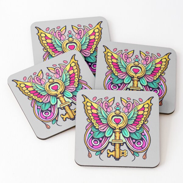 Item preview, Magic Key with Wings designed and sold by CatCoconut-Art.
