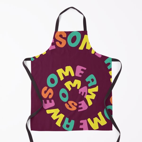Item preview, fun awesome colourful spiral typography designed and sold by srissdesigns.