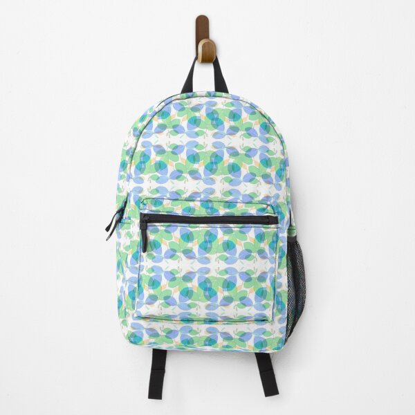 Item preview, Repetitive Patterns: Blue & Green Leaves designed and sold by SideDishDesign.