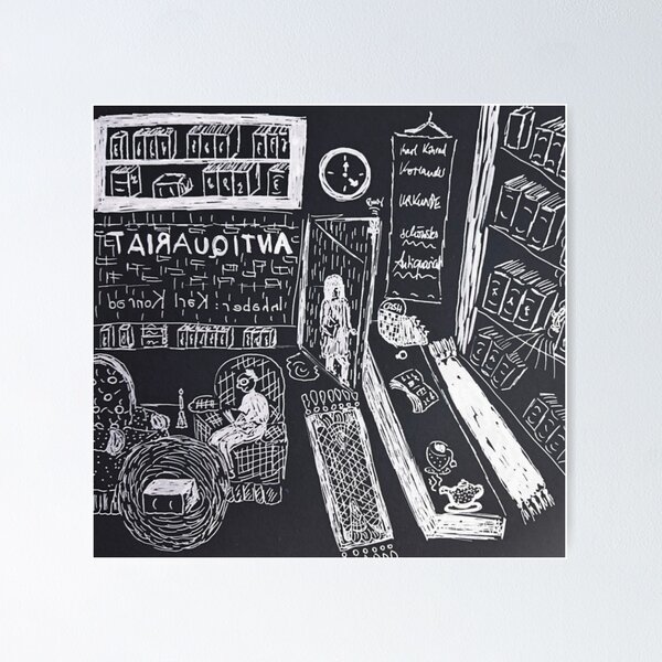 Antiquarian Bookshop No. 2 Poster