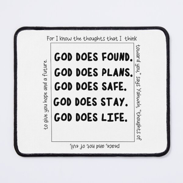 Item preview, Creative Bible Verse, Jeremiah 29 For I know the plans I have for you designed and sold by JJJJdoodles.