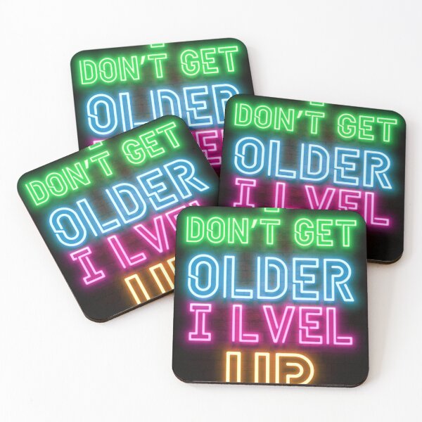 Item preview, i don,t get older i lvel up designed and sold by MoodExtra.
