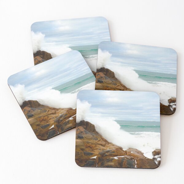 Item preview, Big wave, Big rock. (Boomer beach, Port Elliot SA) designed and sold by FJMTHOMPSON49.