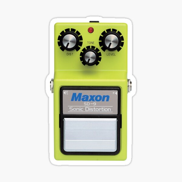 Maxon SD9 Sonic Distortion Sticker
