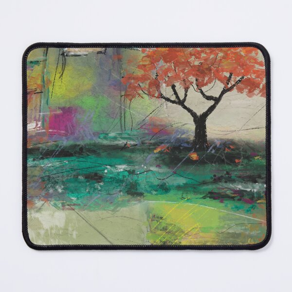 Item preview, Casa de Campo country landscape with flamboyant tree designed and sold by Jane Domenech.