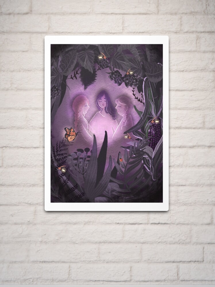 Zeta Shadow Garden' Poster, picture, metal print, paint by The