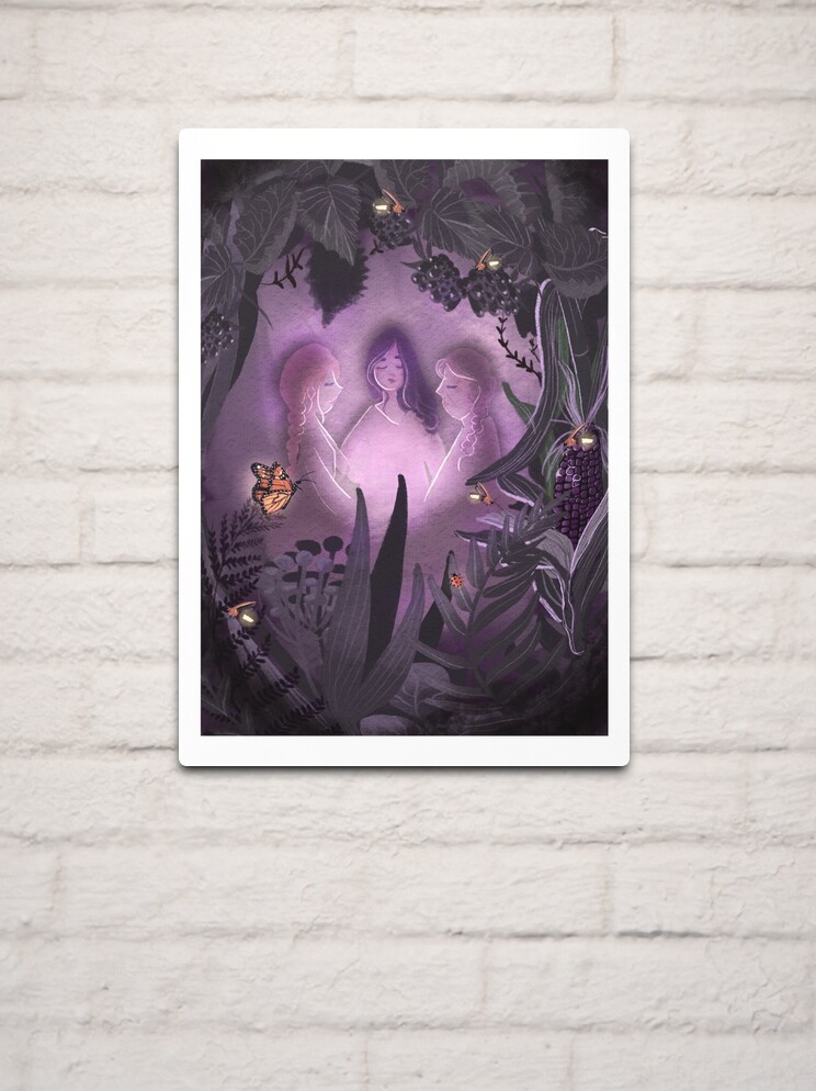 Delta Shadow Garden' Poster, picture, metal print, paint by Illust Artz