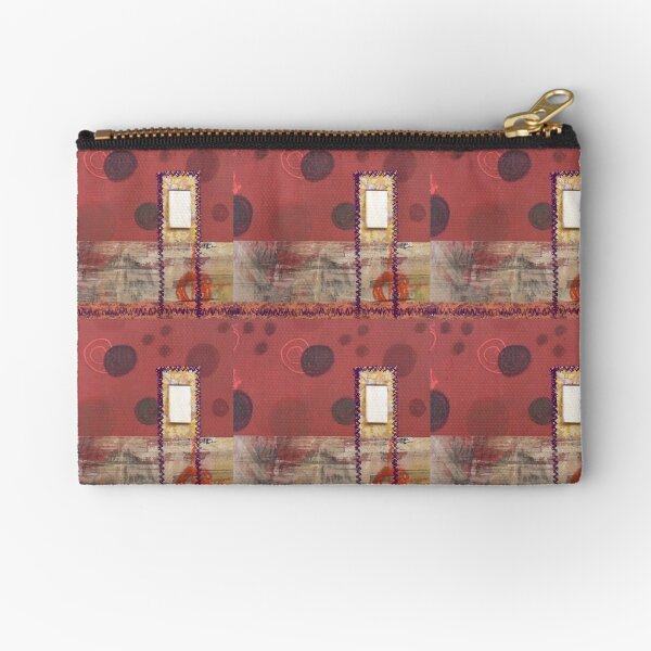 Where Silence Hides Zipper Pouch