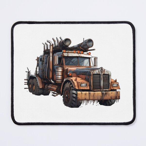 Item preview, Apocalyptic Rustic Vintage Truck designed and sold by StickerOrb.