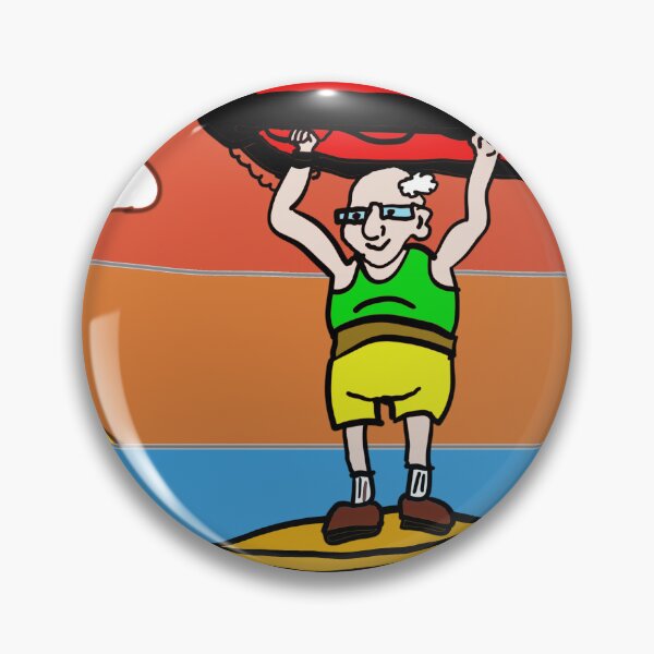 Item preview, old fart on wing foil designed and sold by RickPostCo.