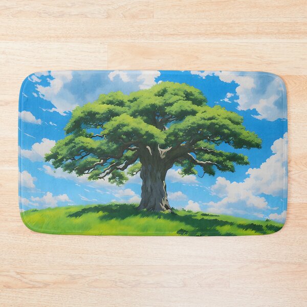 Item preview, A Lonely Oak Tree In A Green Summer Field designed and sold by IceCreamSmile.