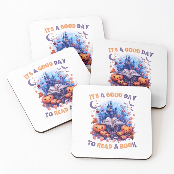 Item preview, Halloween reading - It's a good day to read a book designed and sold by SzymonC000zyArt.