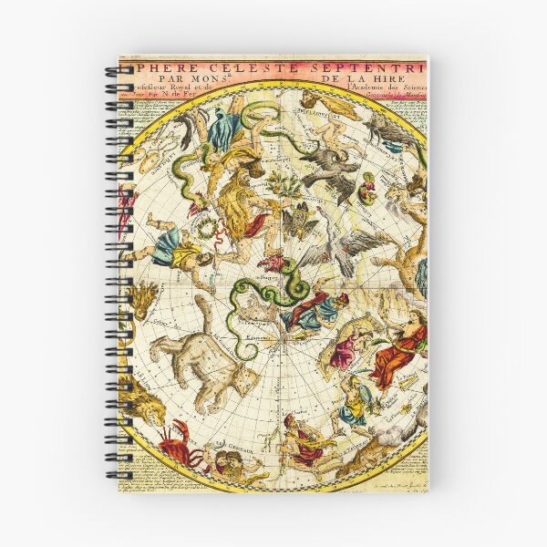 Item preview, 1720 chart of the constellations of the Northern Hemisphere designed and sold by Francespoppy.