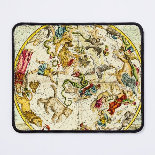 Item preview, 1720 chart of the constellations of the Northern Hemisphere designed and sold by Francespoppy.