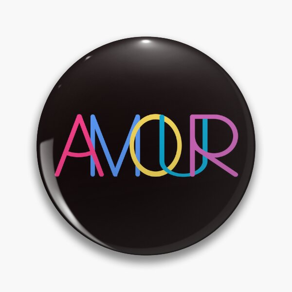 Item preview, Amour | Love | One Word Quote designed and sold by Jeallan Designs.
