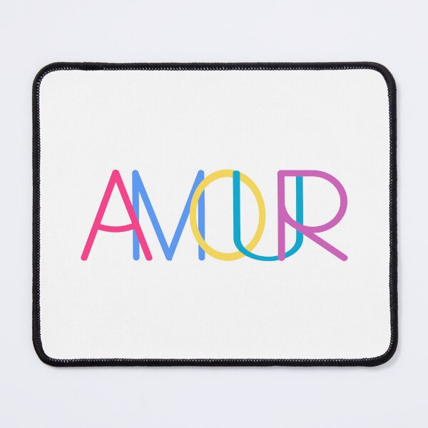 Item preview, Amour | Love | One Word Quote designed and sold by Jeallan Designs.