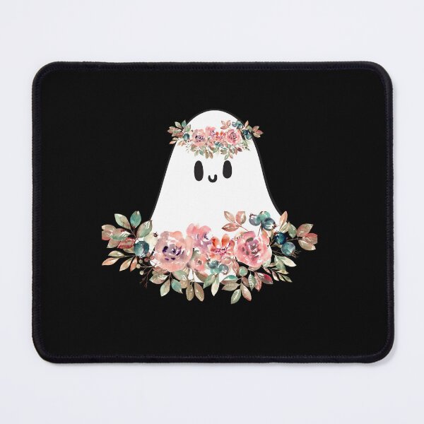Item preview, Cute ghost in flowers designed and sold by MrsKrool.