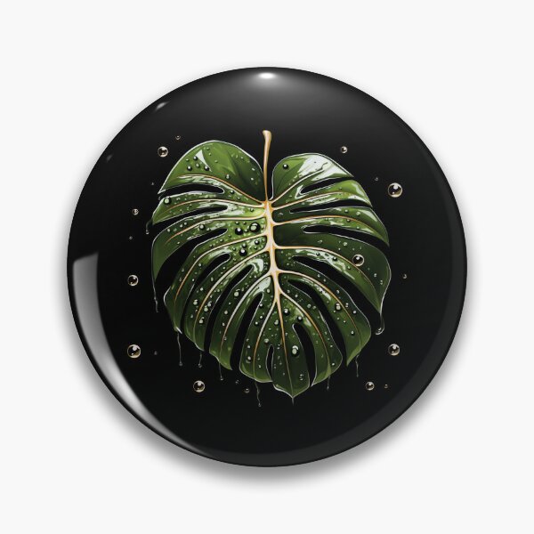 Item preview, Monstera in gold  designed and sold by BloodRubyz.