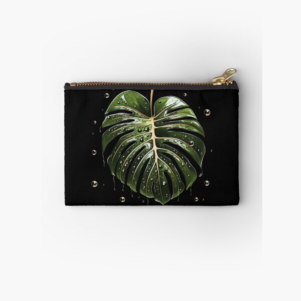 Item preview, Monstera in gold  designed and sold by BloodRubyz.