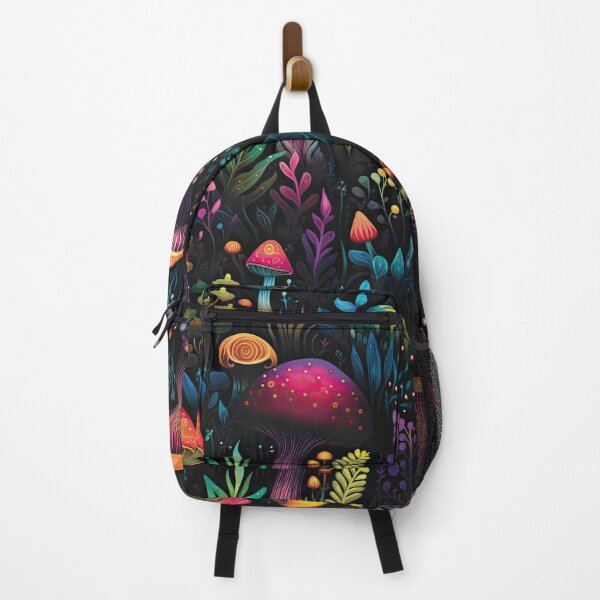 Item preview, Rainbow Mushrooms Pattern designed and sold by SpectrumConnect Designs.
